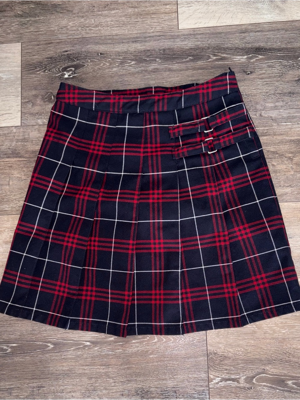 French Toast Plaid Skirt Size 14